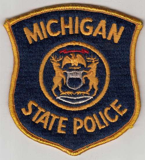 USA Law Enforcement Badge - Michigan State Police