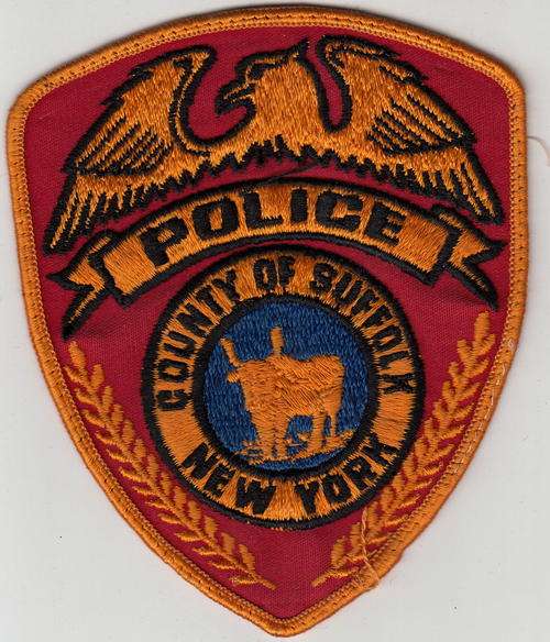 USA Law Enforcement Badge - County of Suffolk New York Police