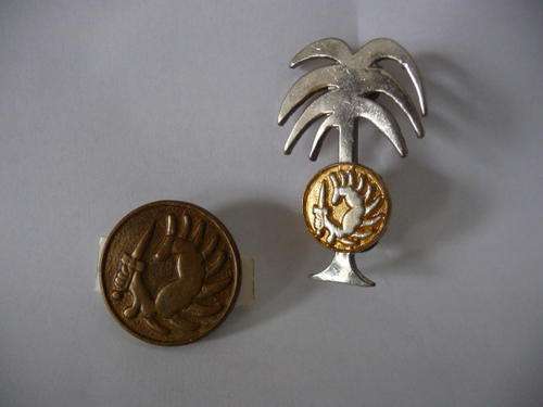 Old COIN security company pins, before they became PROTEA COIN security.