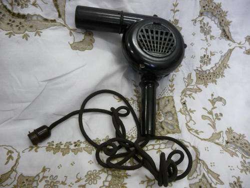 The Hawkins Supreme Hair Dryer with the art Deco Sunburst Mofit Popular During 1940's