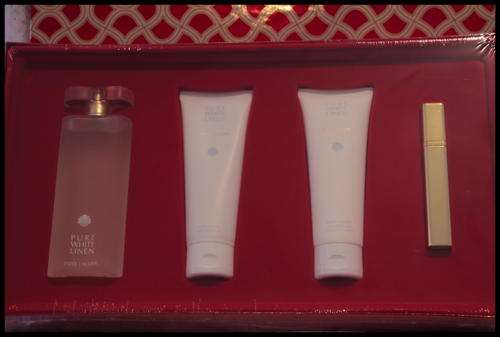 Estee Lauder Pure White Linen Complete box