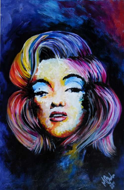 Modern Art Marilyn Monroe