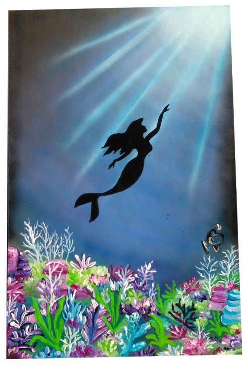 Little Mermaid Painting