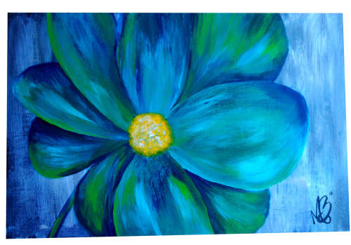 Modern Art Flower Painting