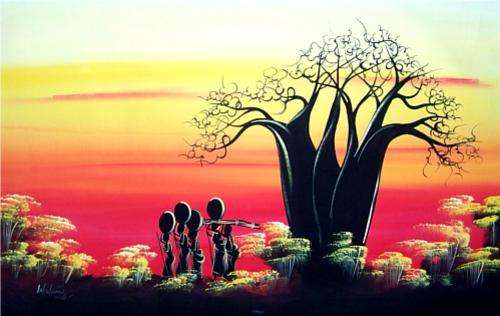 Original Jabulani African Painting