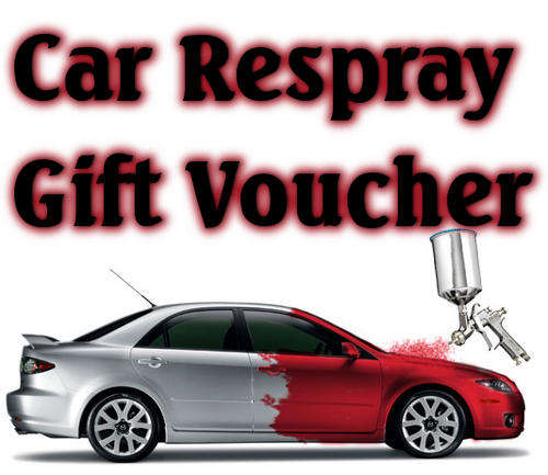 Car Respray Voucher !!!