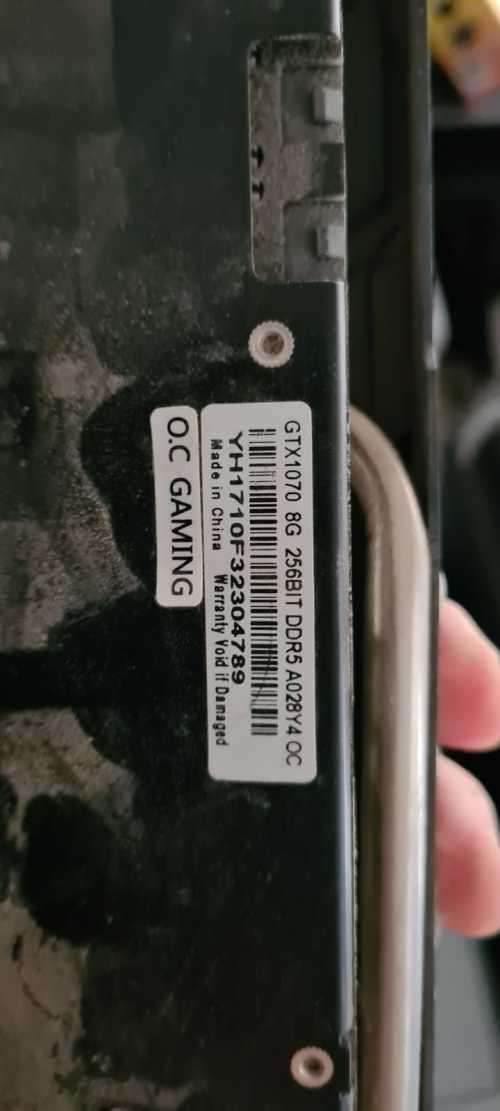 Forsa Nvidia Geforce GTX 1070 8GB OC Graphics Card