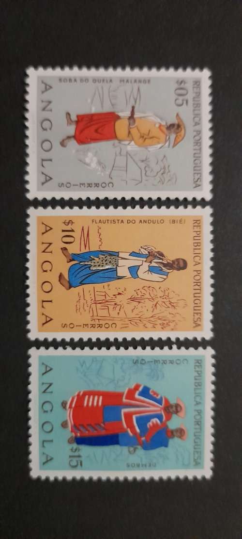 ANGOLA 1957 NATIVES mint