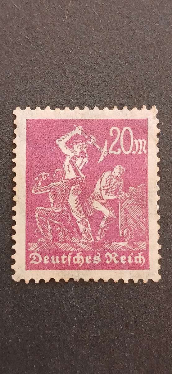 GERMAN EMPIRE 1922 NEW DAILY STAMPS