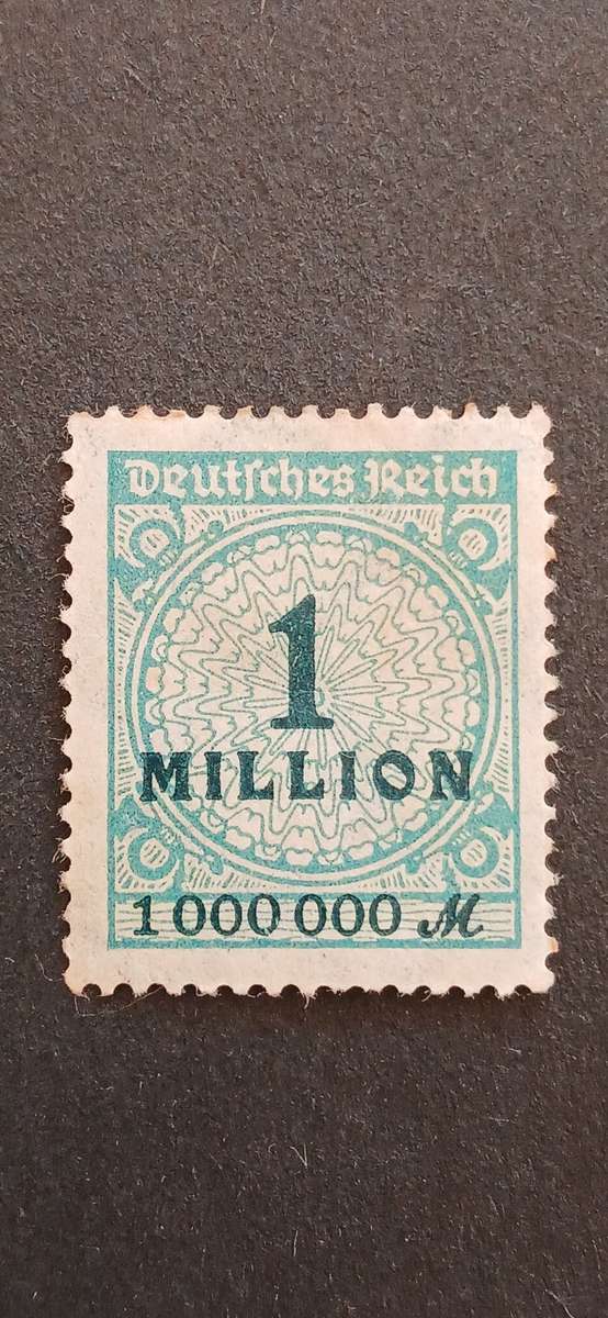 GERMAN EMPIRE 1923 OVERPRINTED STAMPS