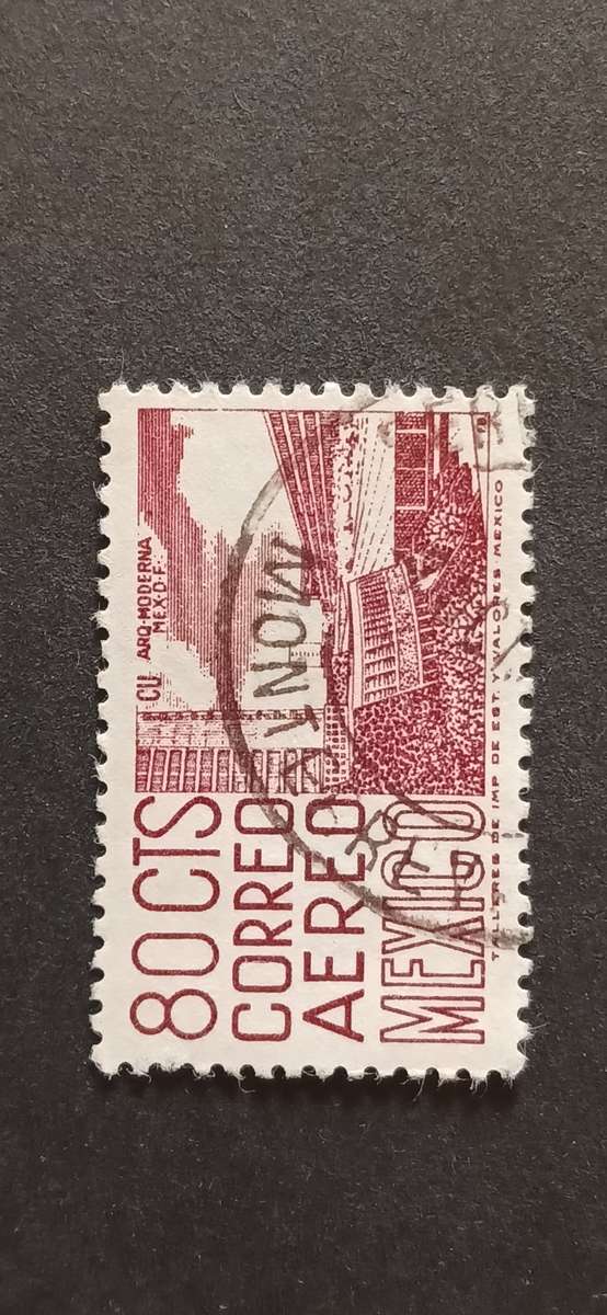 MEXICO 1953-75 AIRMAIL PICTORIAL ISSUE