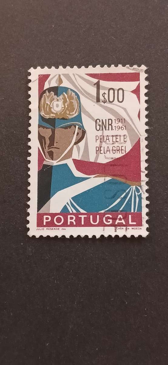 PORTUGAL 1962 50TH ANNIV OF THE NATIONAL GUARD
