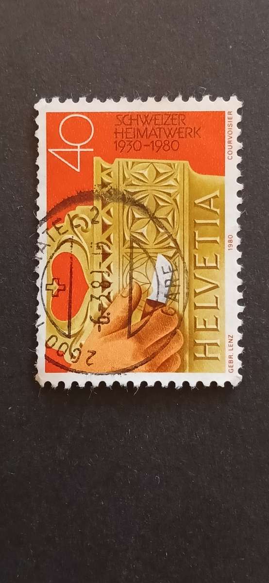 SWITZERLAND 1980 GARDENING EXHIBITION- LOCAL CRAFTSMANSHIP- THE 100TH ANNIV OF THE SOCIETY OF ART HI