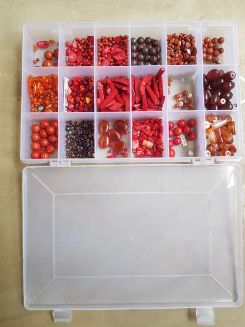 Red Coral, Carnelian, Jasper, Sundry SemiPrecious Beads