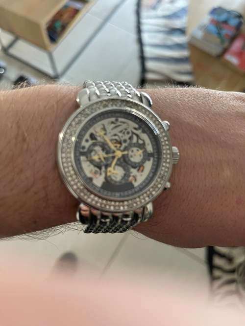 Miglio Ladies Watch With Emerald Stones