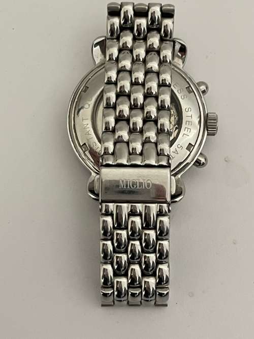 Miglio Ladies Watch With Emerald Stones