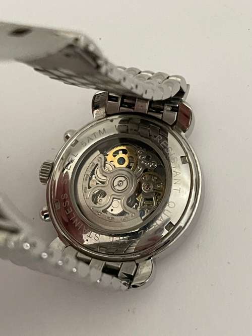 Miglio Ladies Watch With Emerald Stones