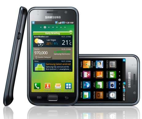 Samsung Galaxy S with geniune leather pouch and accesories