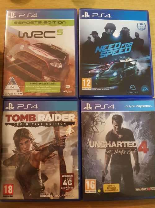 Playstation 4 1TB Console + 2 x Dualshock Controllers (plus 4 games)