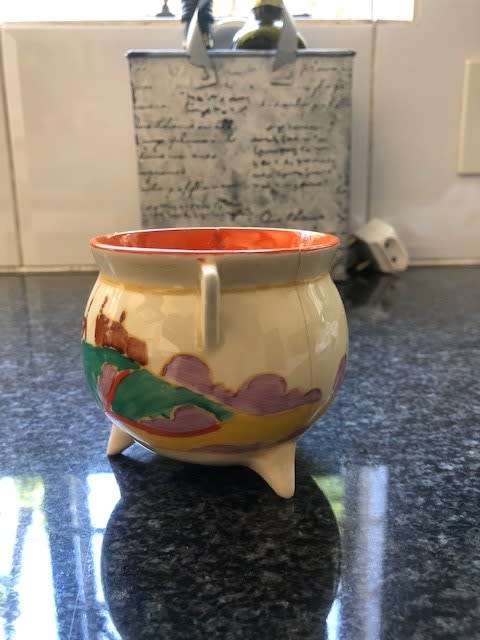 Clarice Cliff Bizarre small bowl