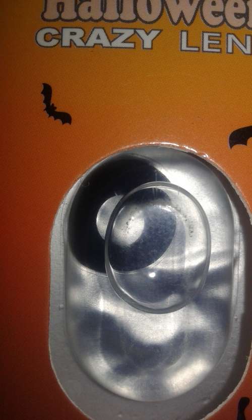 Funky Contact Lenses-Blackout