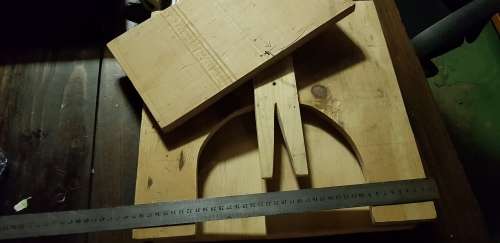 A box full of Jewellery tools Including metal roller and torches.