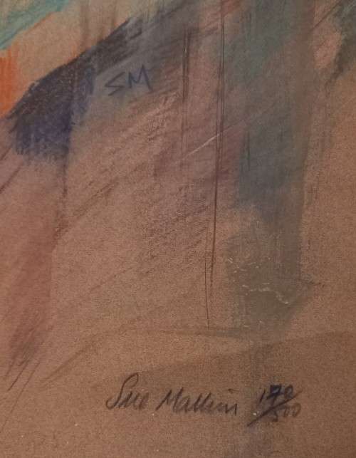 UNFRAMED LIMITED EDITION NUDE ARTWORK BY SUE MALLIM -