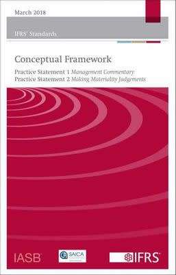 SAICA: Conceptual Framework - IFRS Standards - FREE SHIPPING