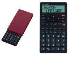 Sharp EL738 Black Advanced Financial Calculator (UNSEALED) - FREE SHIPPING