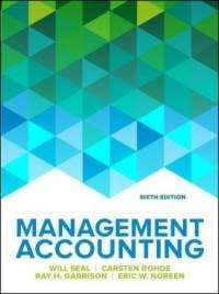 MANAGEMENT ACCOUNTING 6E (WILL SEAL) FREE SHIPPING