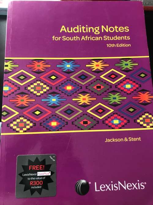 Auditing notes for South African Students 10th edition