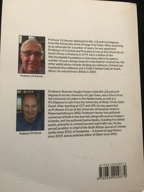 Snymans Criminal Law 7e