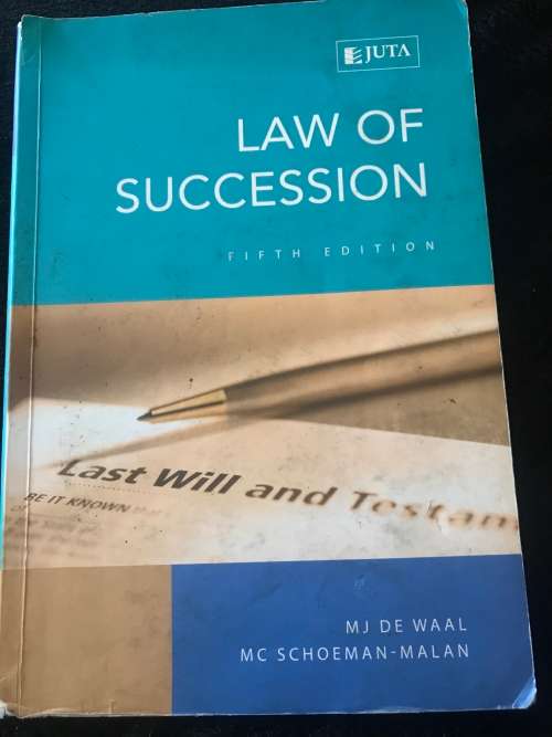 Law Of Succession 5e