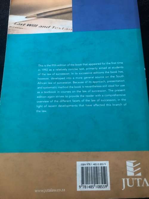 Law Of Succession 5e