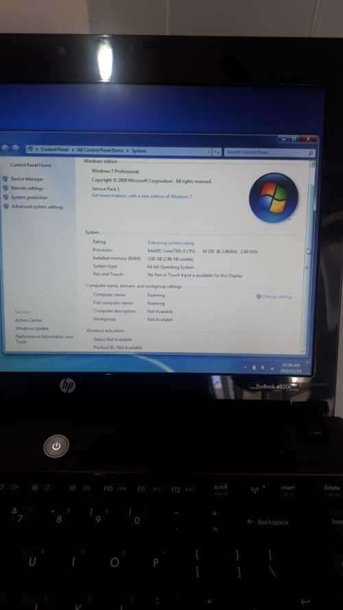 Hp Probook laptop i3