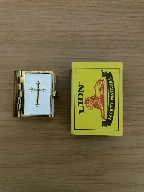 Brass Miniature Bibles