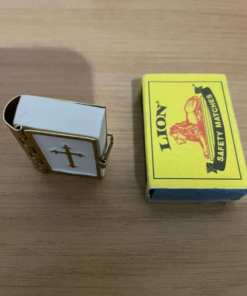 Brass Miniature Bible
