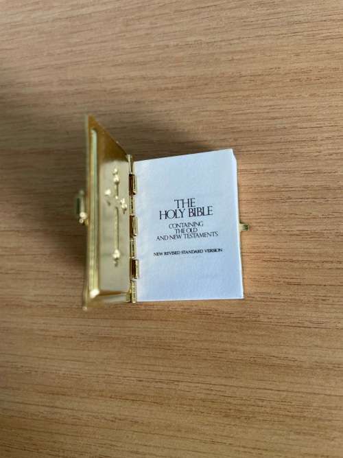 Brass Miniature Bibles