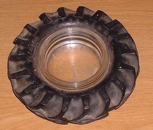 Vintage Firestone Tractor Tyre Ashtray
