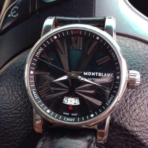 Montblanc Men's 102341 Star Black Dial Watch