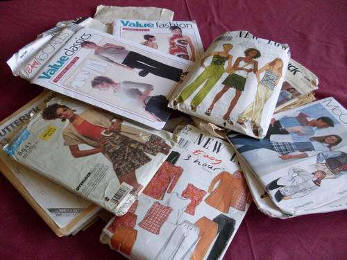 Deceased estate job lot of dressmaking patterns