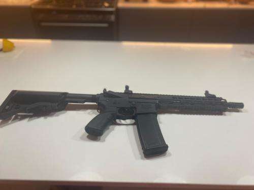 Airsoft Pistol and Assault rifle