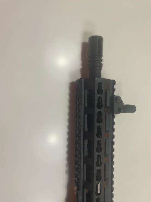 Airsoft Pistol and Assault rifle