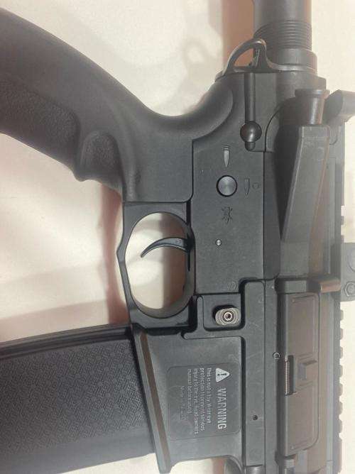 Airsoft Pistol and Assault rifle