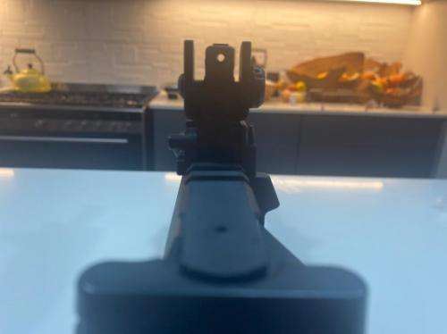 Airsoft Pistol and Assault rifle