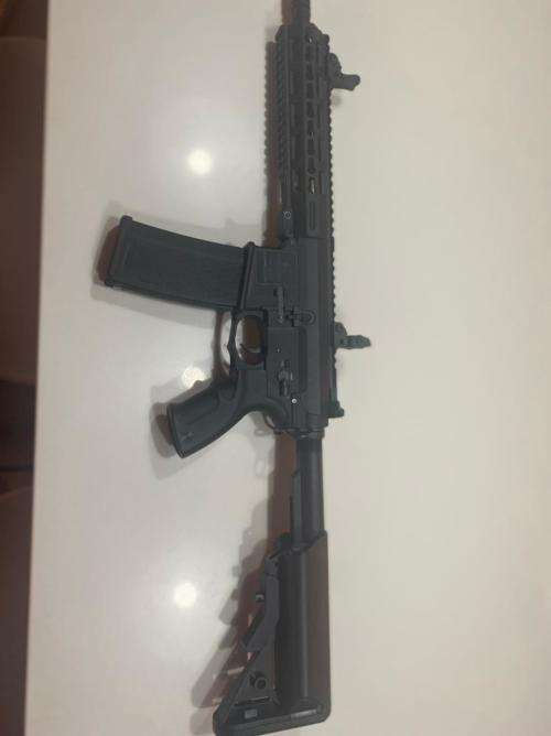 Airsoft Pistol and Assault rifle