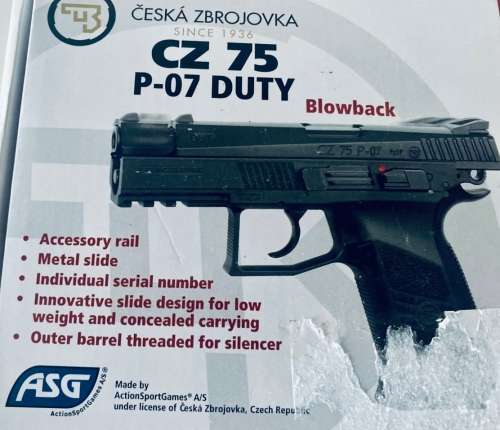 Airsoft Pistol and Assault rifle