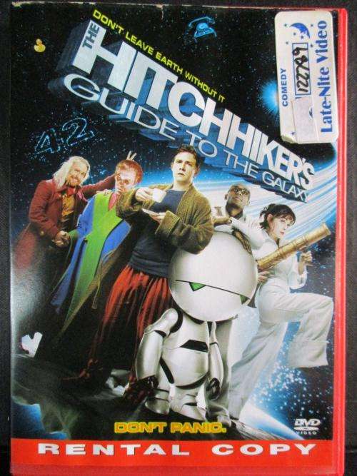 DVD - The Hitchhiker's Guide to the Galaxy