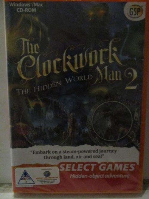 PC - The Clockwork Man 2 - The Hiddenworld (Hidden-object adventure) sealed