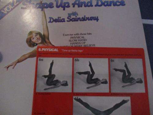 LP - Shape Up And Dance - with Delia Sainsbury c/w mag